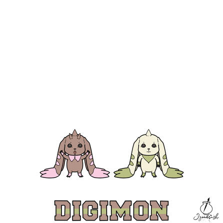 Terriermon and Lopmon